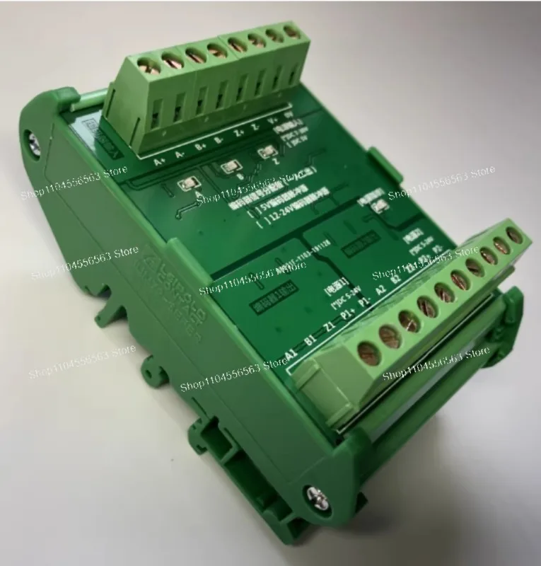 1 In 4 Out Differential Signal Splitter Servo Encoder Synchronous Control Speed Position RS422 Driver Distributor