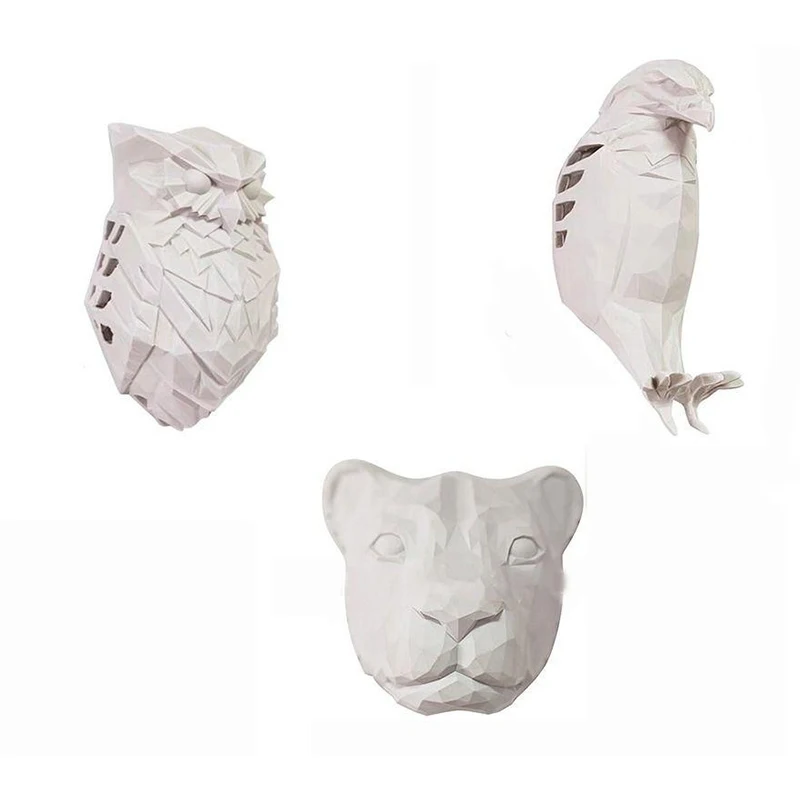 3D Animals LED Wall Light Night Owl Wall Lights Wall Bald Eagle Wall Light Lion Lamp For Stairway Hallway,Wall Lamp For Stairway