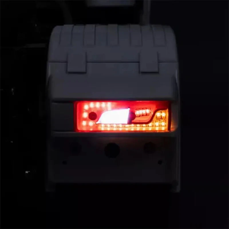 RC Dump Truck LED Simulation Taillight with Ight Cup for 1/14 Tamiya SCANIA 770S 6X4 56368 8X4 56371 Car Upgrade Accessories