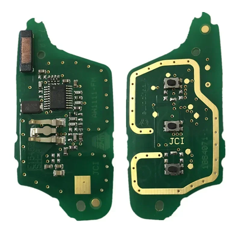 Klucz BB do Renault Samsung „SM3” Fluence 2009-2015 433 MHz PCF7961 Chip 3 przyciski składany inteligentny zdalny kluczyk samochodowy