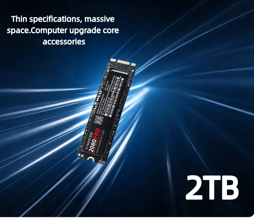 2080Pro M.2 NGFF SSD 1TB Ultra-high-speed Transmission Internal Hard Drive for Ultrabooks Tablet Computers image 3