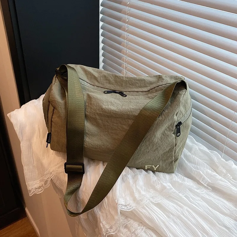 

Новая повседневная спортивная сумка через плечо большой вместимости, прочная и универсальная сумка через плечо, модные сумки для мужчин и женщин