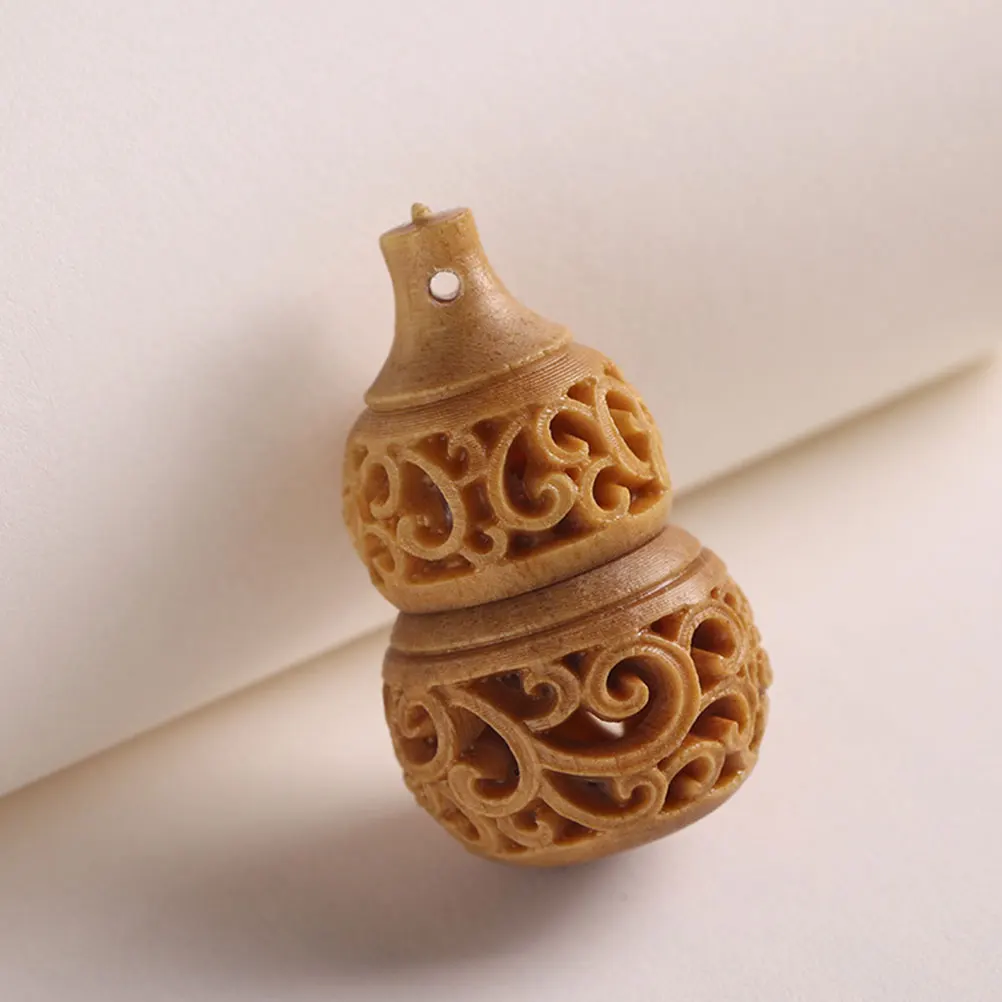 

Gourd Shape Pendant Mini Keychain Hanging Decor Chocolate Sachet Bag Car DIY Accessories Exquisite Craftsmanship Lightweight