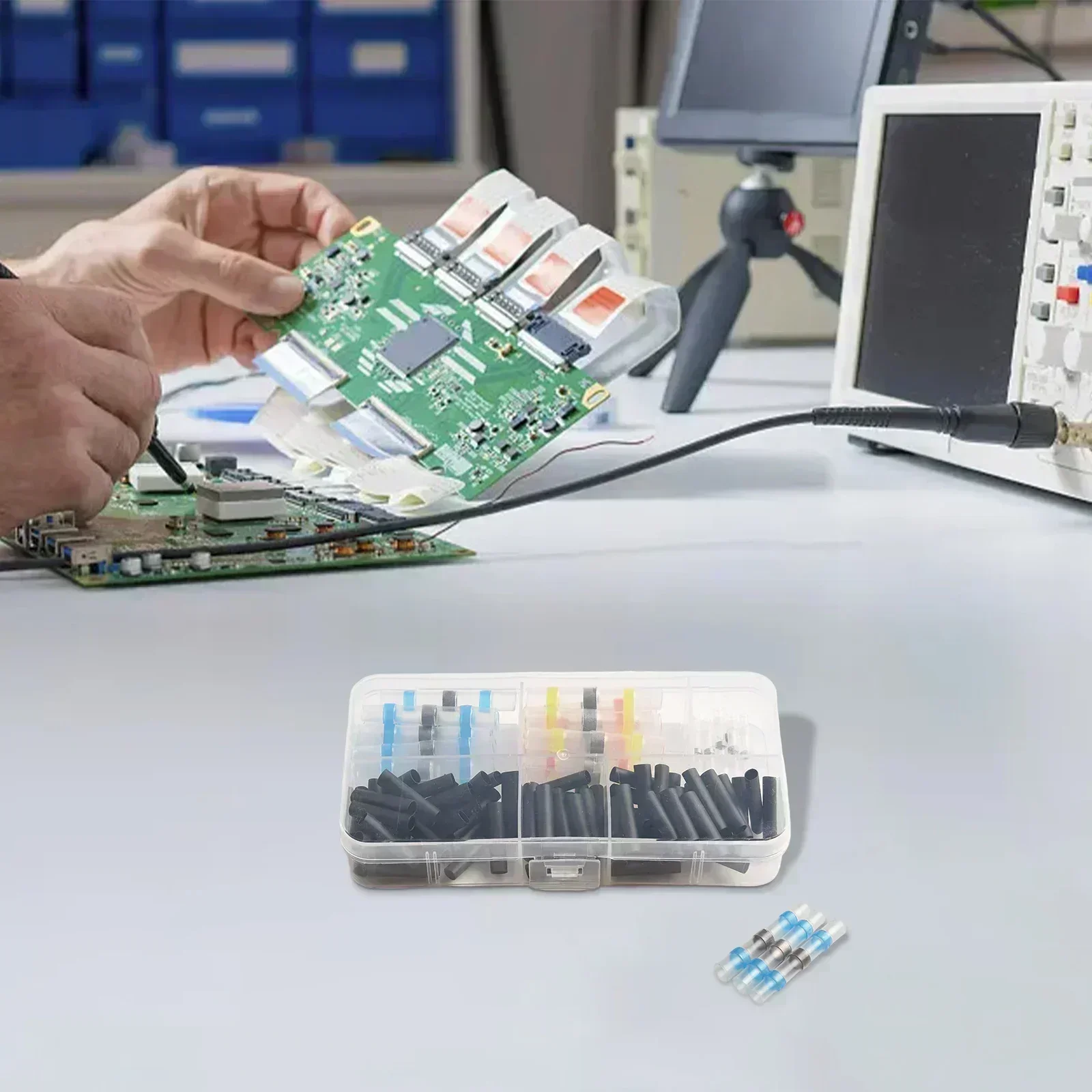 Brand New Connectors Butt Terminals Durability Efficient High Quality No Crimping Required Seal Sleeve Wire Solder Connectors