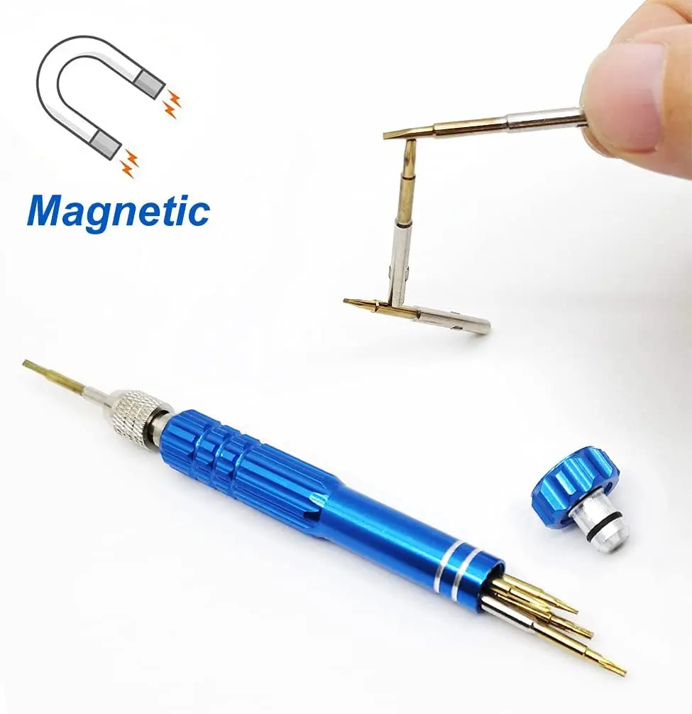 Binoax 5 in 1 Präzision Torx-schraubendreher Handy Uhr Reparatur Mixed Set Tool Kit