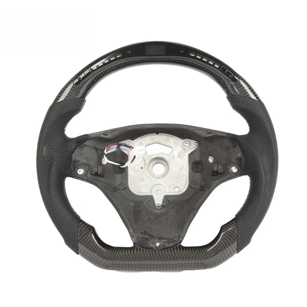 

B-Mw E90 LED Carbon Fiber Steering Wheel Fit for 3 Series 335i E90 E91 E92 E93 M3 LED Steering Wheel Ohc Motors