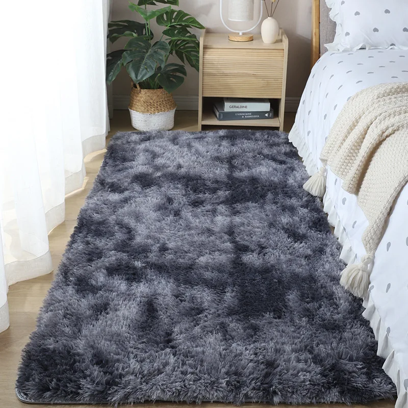 Warm Carpet Bedroom Bedside Blanket Home Living Room Girl Room Plush Blanket Under The Bed