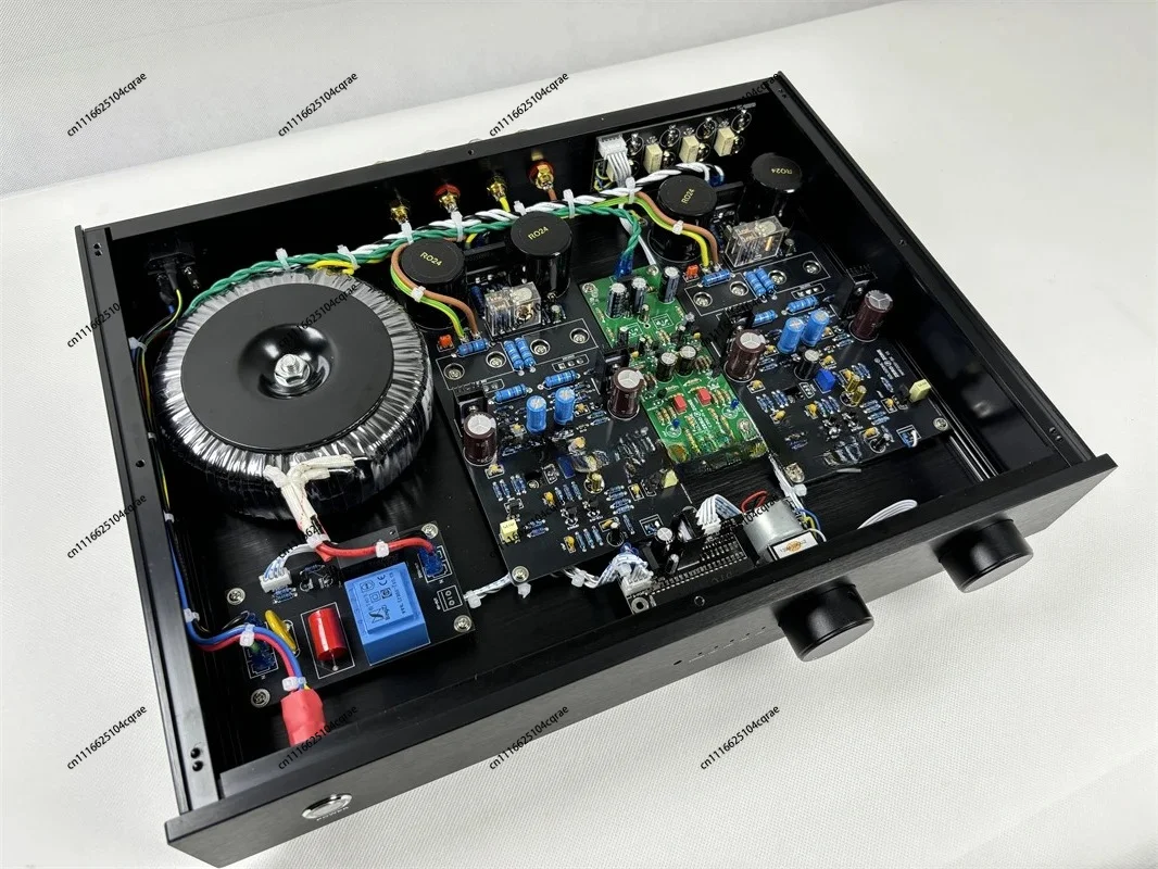 Based ON NAIM NAC152 Preamp & NAP200 Combined Amplifier 75W*2 8Ω 4Way RCA Input With Remote Control