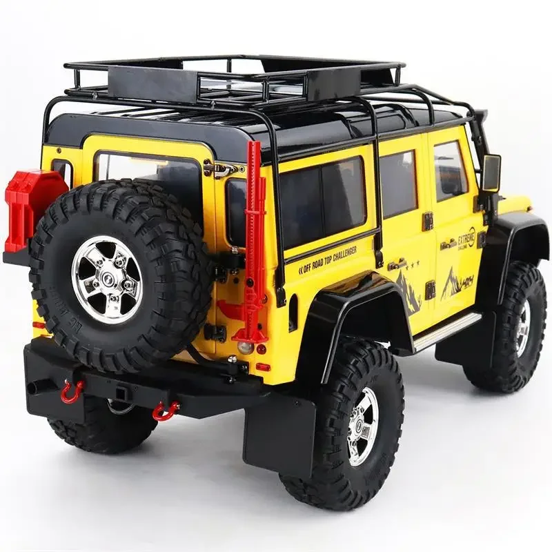 HG 1/10 Land Rover Tx4 Ferngesteuerter Bergsteiger, Rauchwinde mit Licht- und Soundeffekten P411 Elektroauto