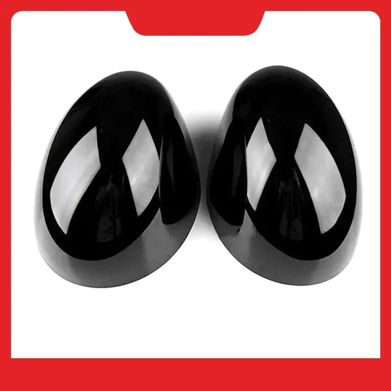 

1Pair Gloss Black Wing Mirror Cover Cap Casings 51167401229 51167401230 For BMW Mini F55 F56 F57 LHD
