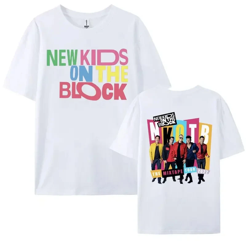 NKOTB Magic Summer Tour 2024 T Shirt New Kids on The Block T Shirts Men's Women Harajuku Vintage Short Sleeve T-shirt Streetwear