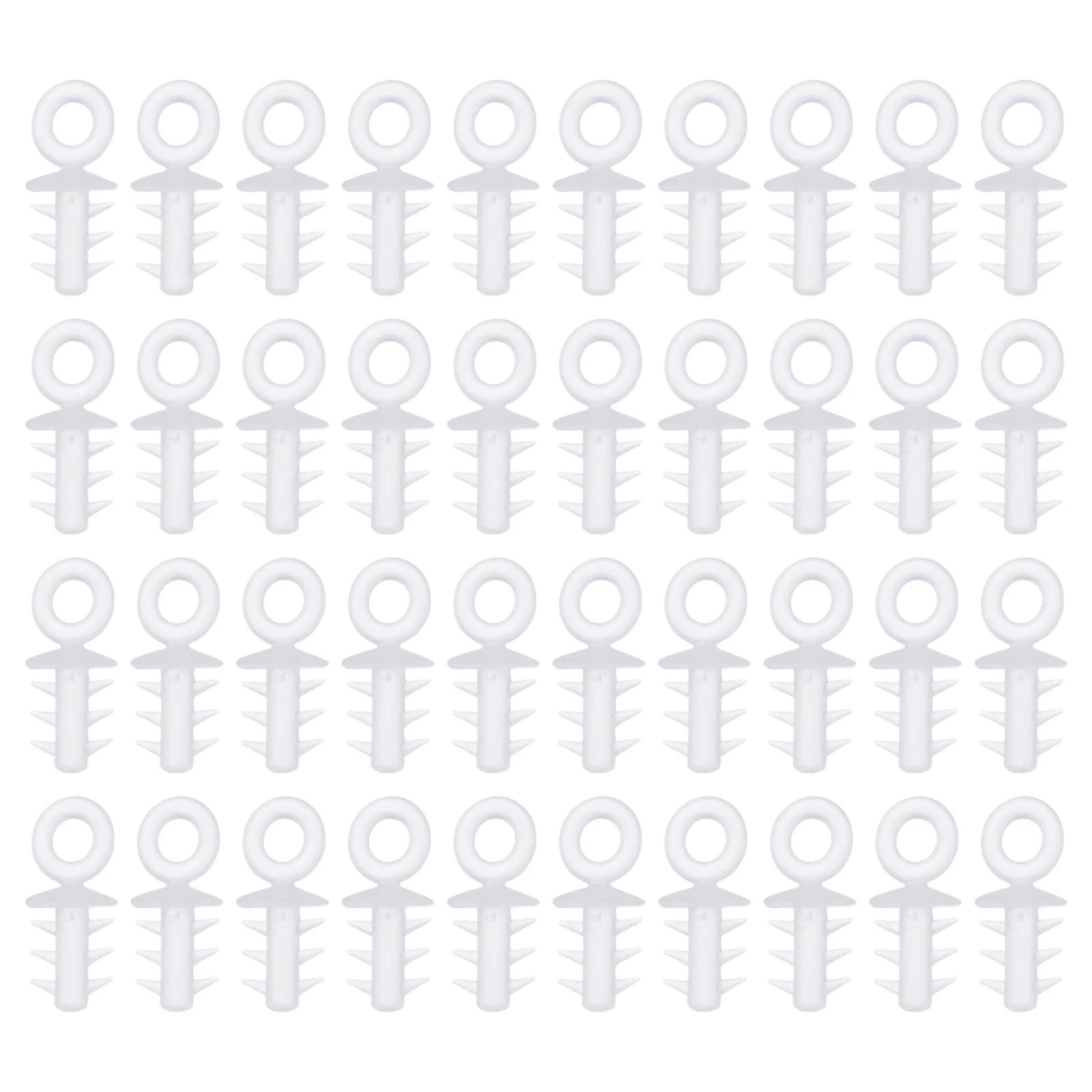 

200 Pcs Foam Ball Caps 1 8x0 8CM Transparent Spiky Christmas Decor Hanging Ball Pendants DIY Fitness Shaping Accessories