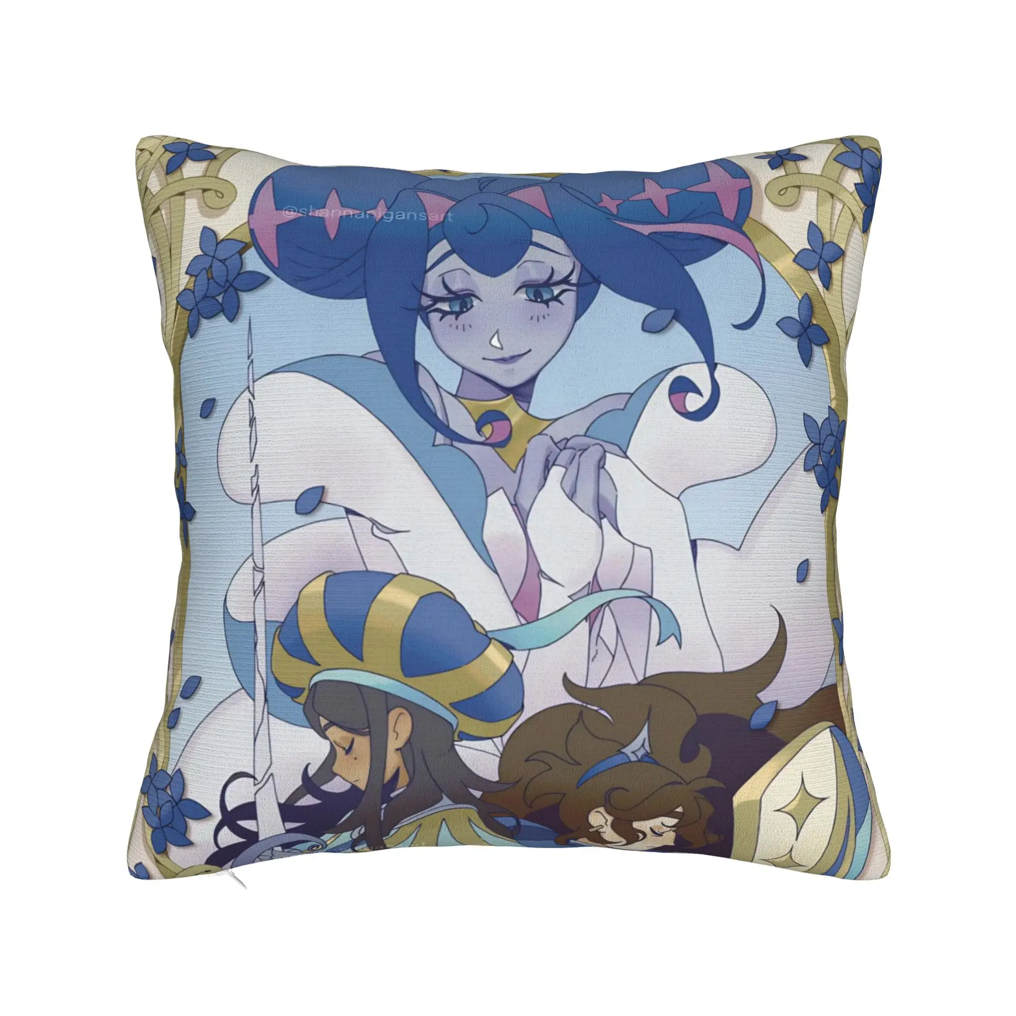Decorative Pillow Covers K-Knights Of Guinevere Accessories Home  Throw Pillow Case Cover Square Style Multi Size