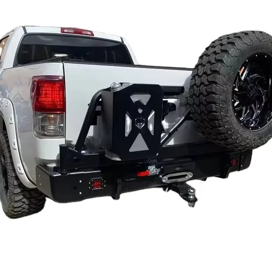 

Tantu New Condition 07-20 Model Performance Parts Rear Anti-Collision Bumper with Spare Tire Rackcustom