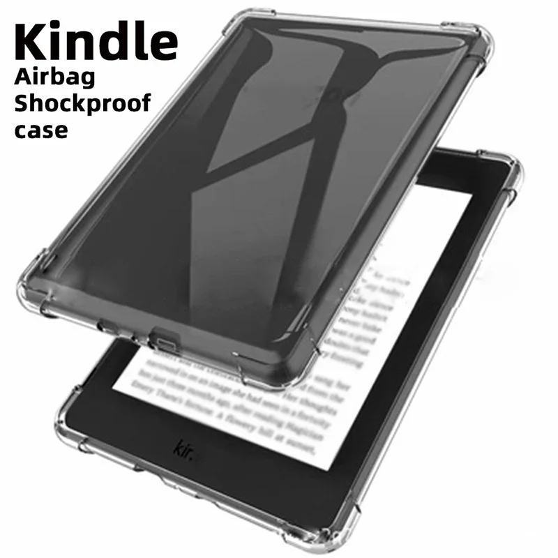 

Прозрачная силиконовая задняя крышка из ТПУ, защитный чехол для Kindle Paperwhite 2022, 6-дюймовый Молодежный [C2V2L3], противоударный чехол для телефона