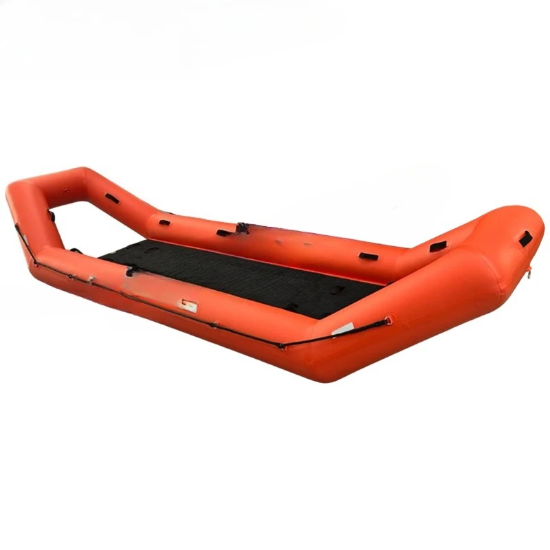 

Portable Ice Rescue Boat Ice Water Life Raft Thin Ice Rescue Inflatable Raft Firefighter Thin