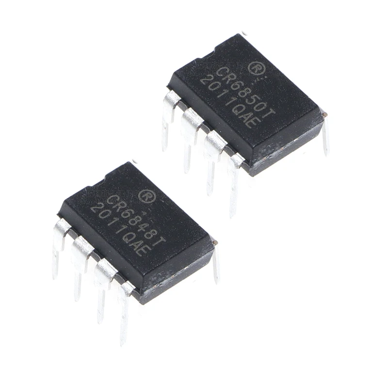 10 Uds nuevo original CR6841T CR6842T CR6848T CR6850T CR6853T recto DIP-8 chip de fuente de alimentación conmutada