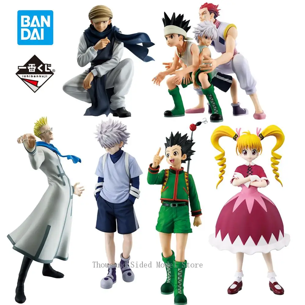 

IN Stock Banpresto Ichiban Kuji Hunter Hunter Greed Island Gon Freecss Killua Zoldyck Biscuit Krueger MASTERLISE Anime Model Toy
