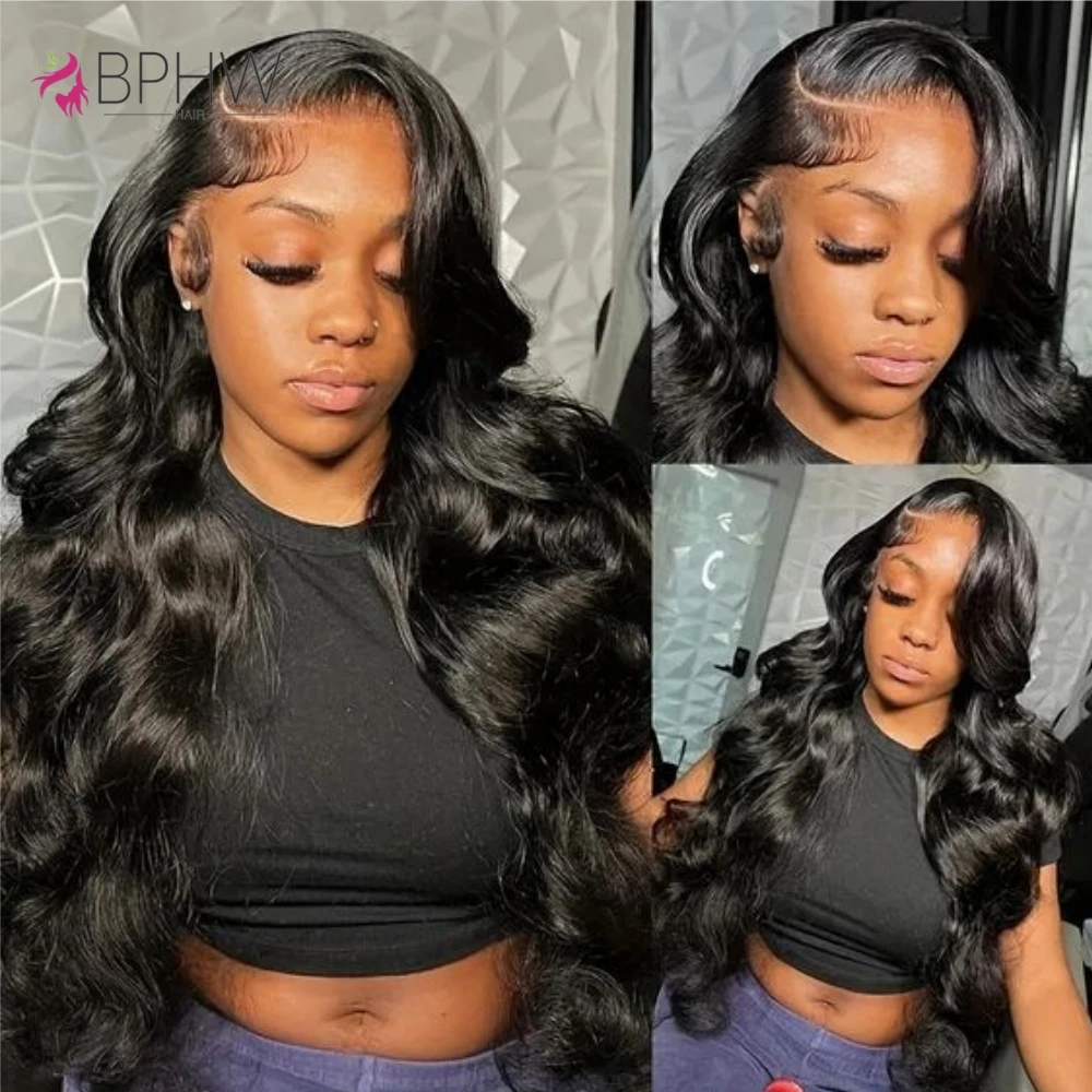 Body Wave 13x4 Lace Front Wig Human Hair Wigs 4x4 Lace Closure Wig Brazilian Natural Color Long Wigs For Women Pre Plucked Wigs