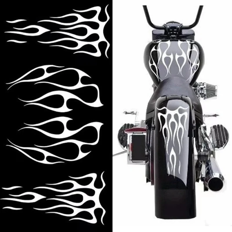 

Body Stickers Car and Motorcycle Modification ,fuel Tank, Flame Car Stickers, Universal Personalized Modification Decoration