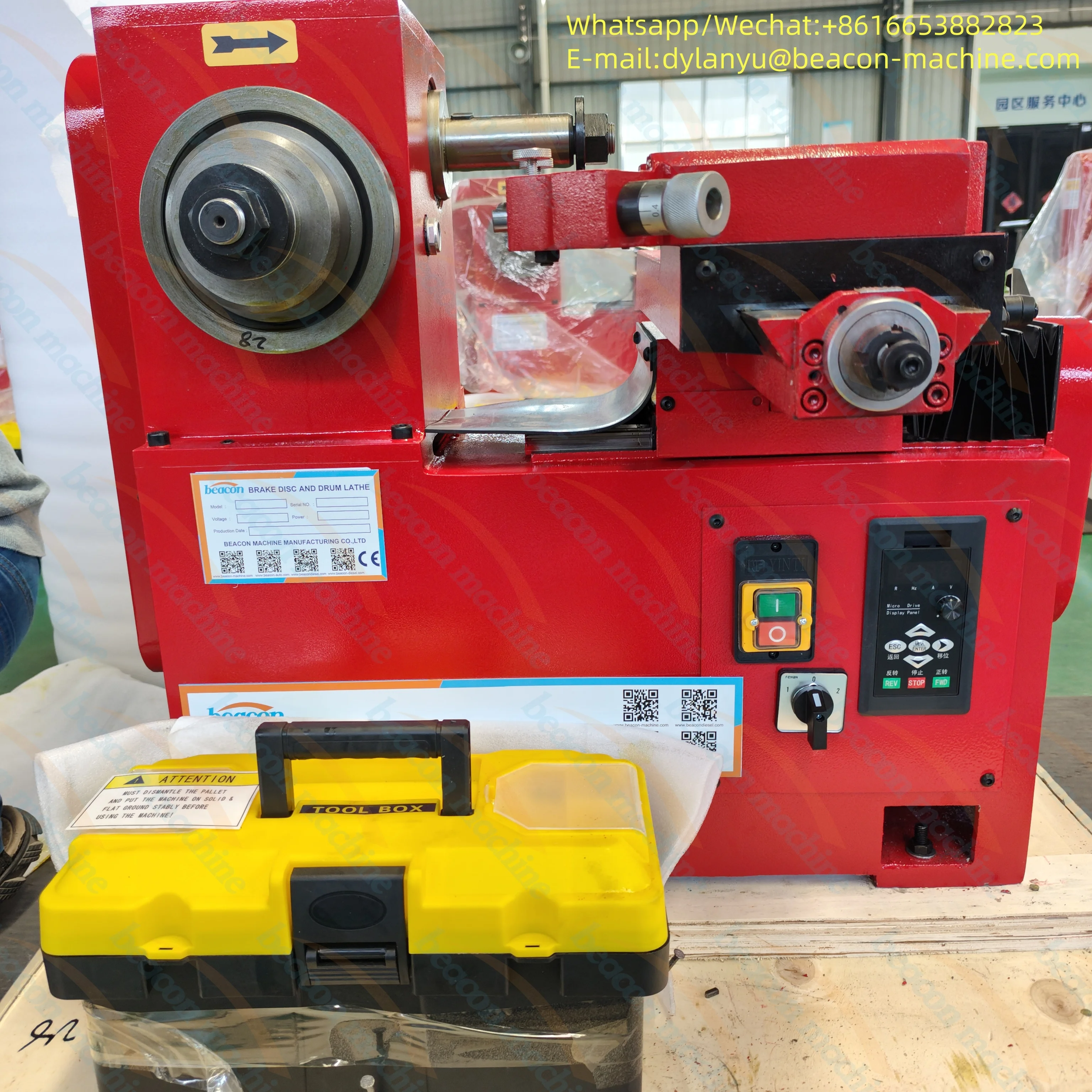 

Beacon Machine Newest C9340 Auto Repair Tester Equipment Brake Disc Lathe Machine