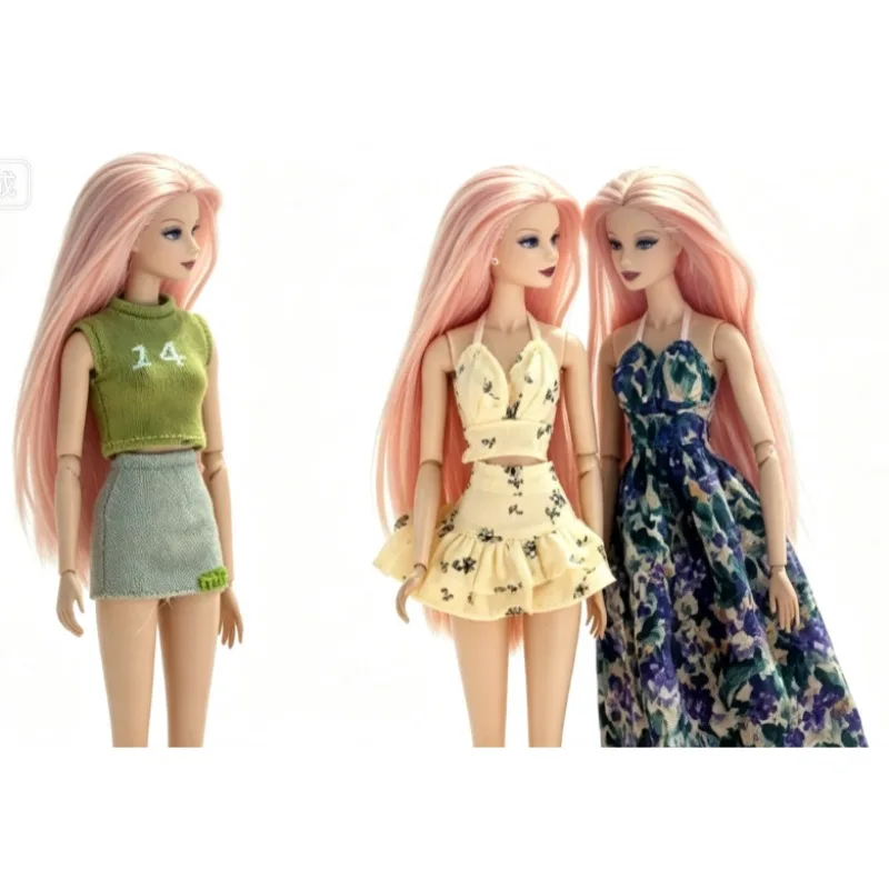 

LXKD38A1332 Beautiful dress top skirt suit clothes gifts for your 1/6 babi xinyi fr fr2 mizi Mengfan dolls