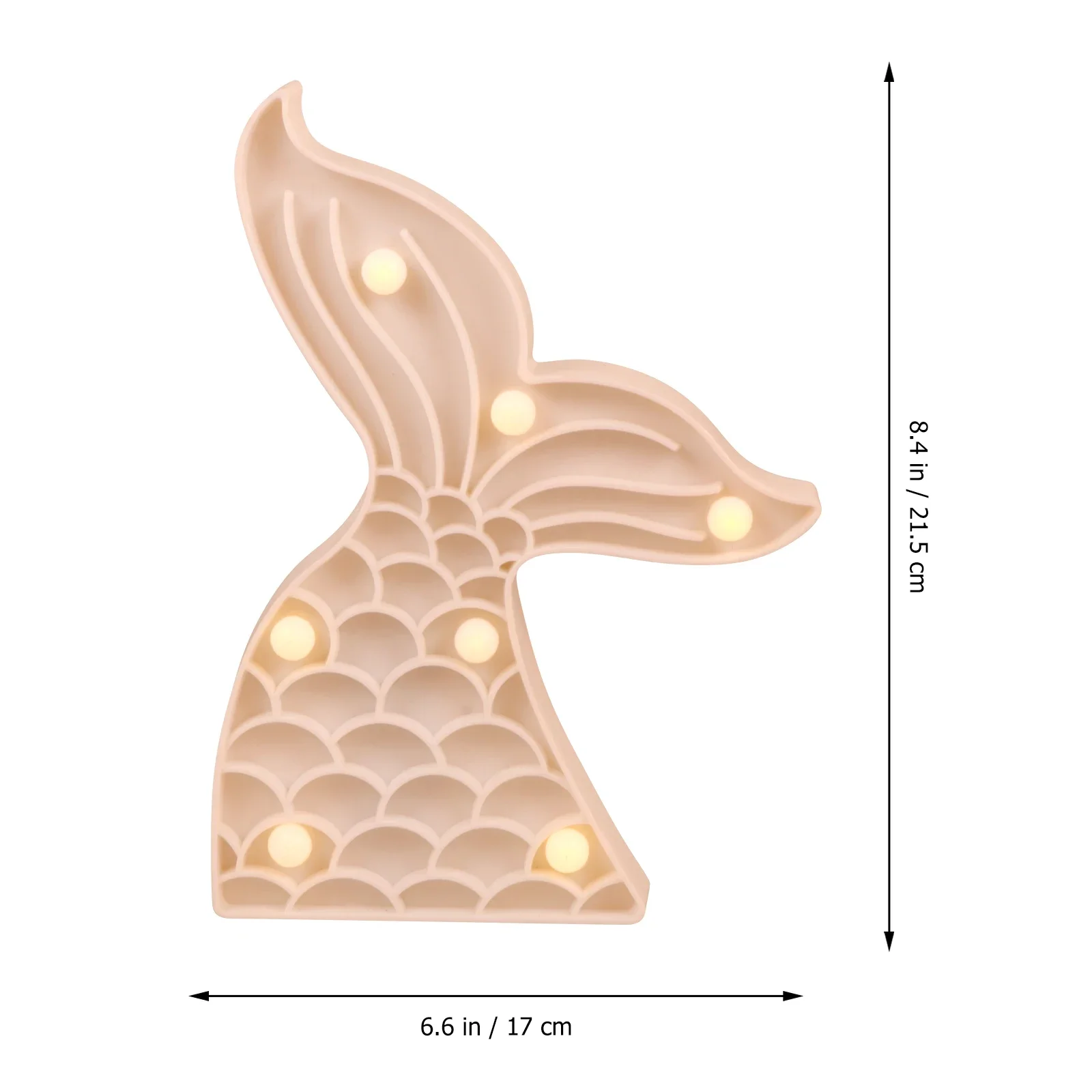 Mermaid Tail LED Night Light Indoor Lamp Party Home Bedroom Cute heart Kids Decoration Cartoon Christmas Girl Gift Light