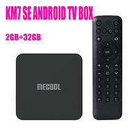 Mecool KM7 SE 4k android  2GB32GB Google Certified Chromecast Hebrew Portuguese Voice Control Global hot in Chile Isreal Mexico
