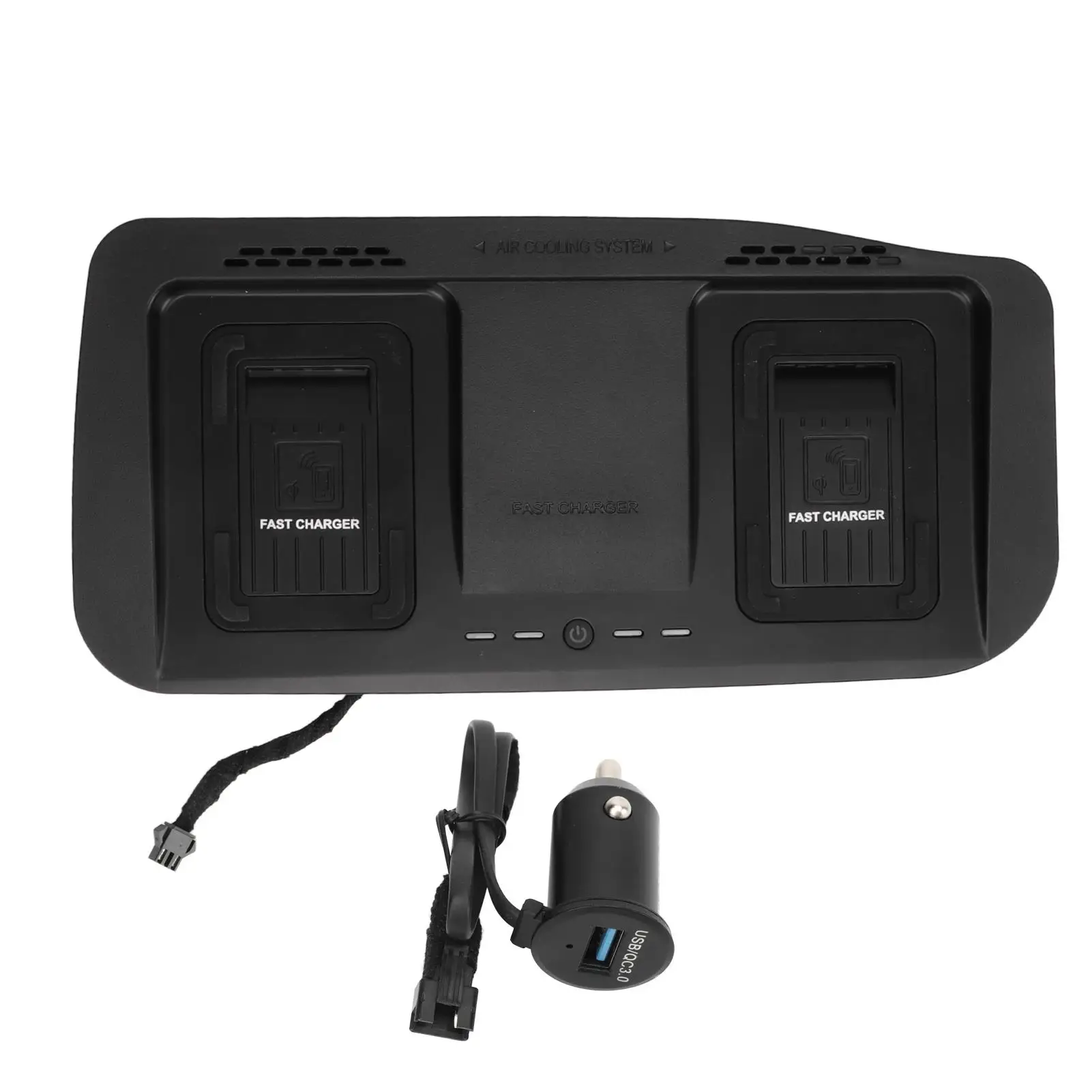 

Central Console Wireless Car Mobile Phone Dual Charging Tool 15W Replacement for Toyota highlander 2020-2022
