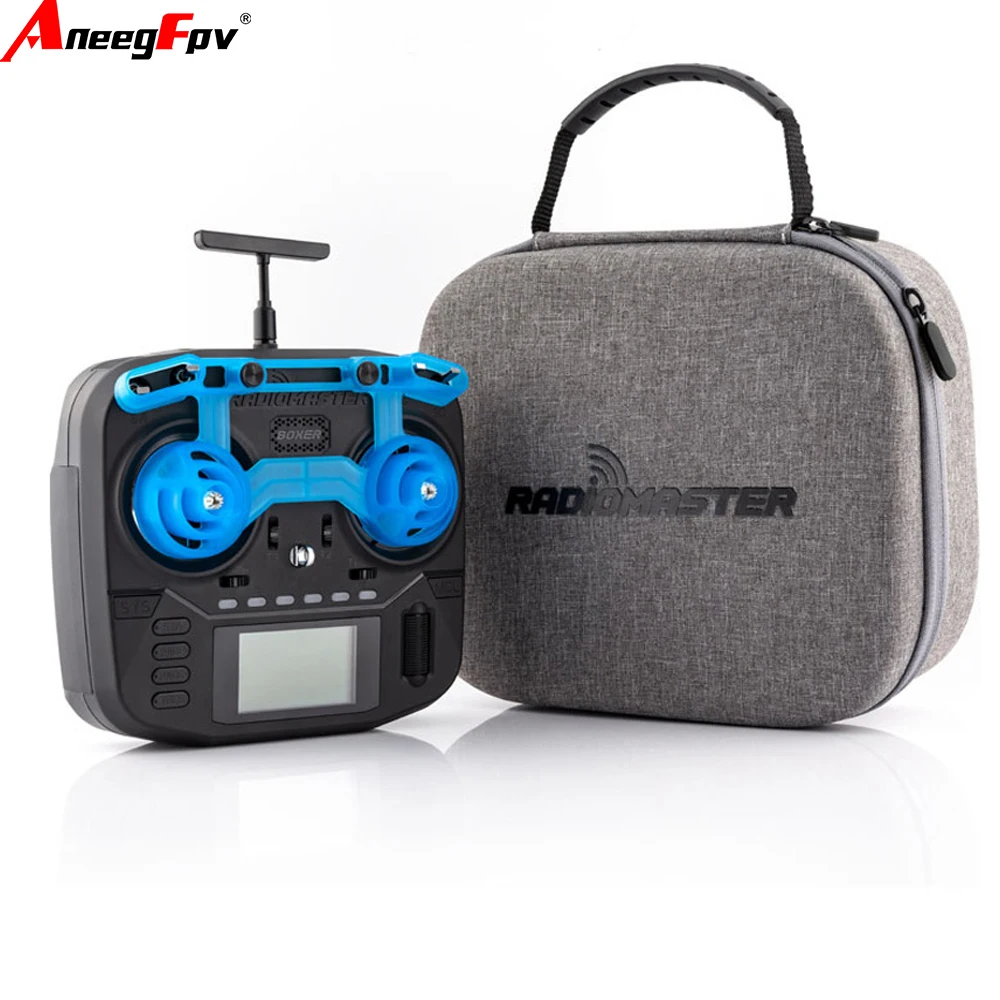 RadioMaster Boxer 2.4G 16ch Hall Gimbals Transmissor Controle Remoto ELRS 4 em 1 CC2500 Suporte EDGETX para RC Drone