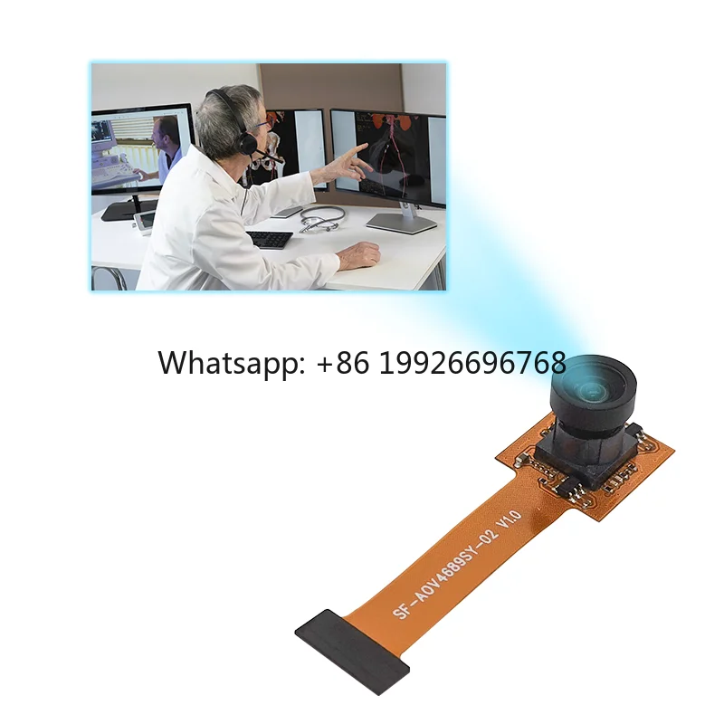 Factory Price FOV 206 Degree Wide Angle MIPI CSI OV4689 4MP Compact Machine Vision System Camera Module