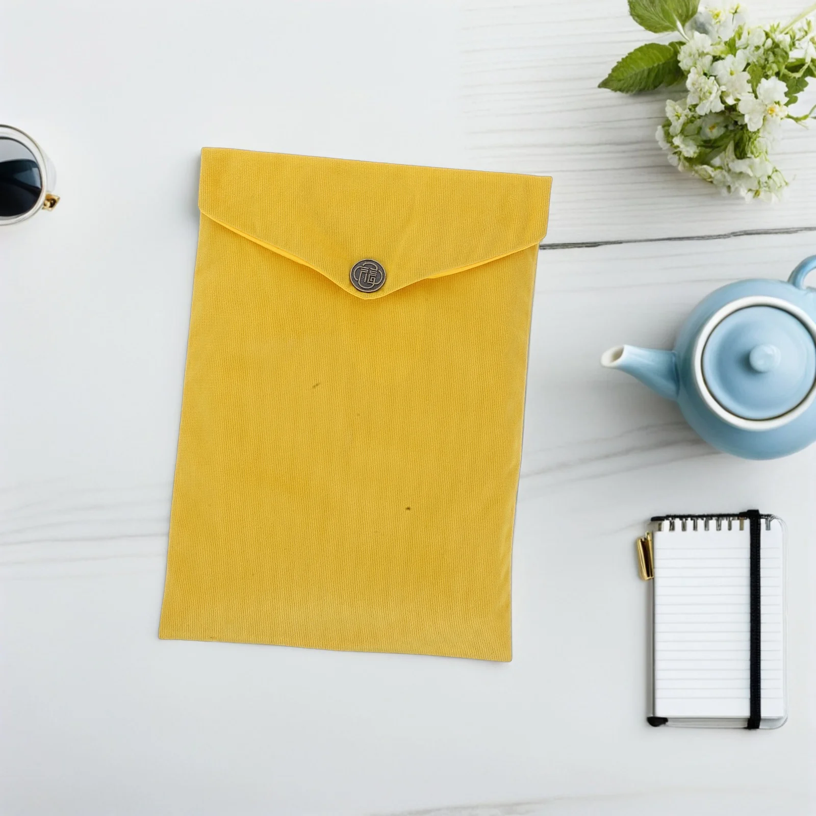 

Bible Bag Corduroy Spacious Book Carrier Fine Stitching For Students Office Religious Holder Document Wallet Paper File