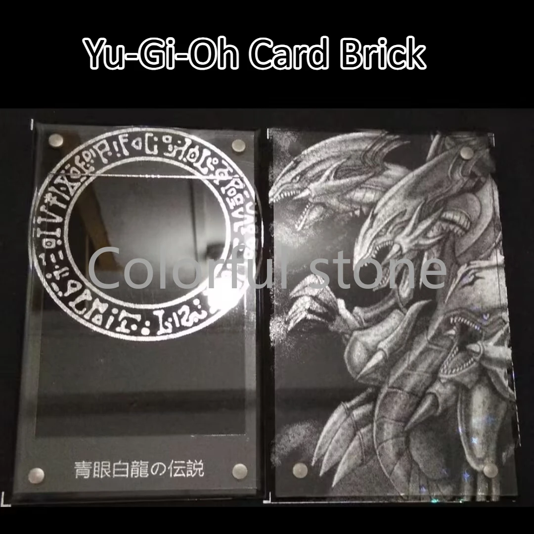 

Yu Gi Oh Anime Character Exclusive Card Brick Blue-Eyes White Dragon Seto Burst Dragon Collection Acrylic Stand Display No Card