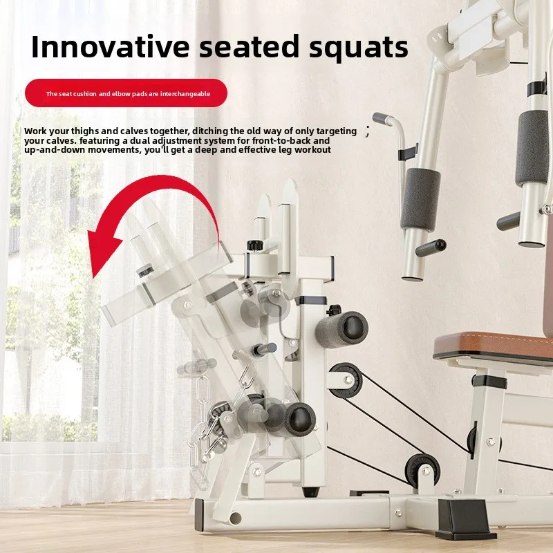 Device Household Single Stand Inverted Pedal Multi-function Integrated Strength Men's Fitness Equipment
