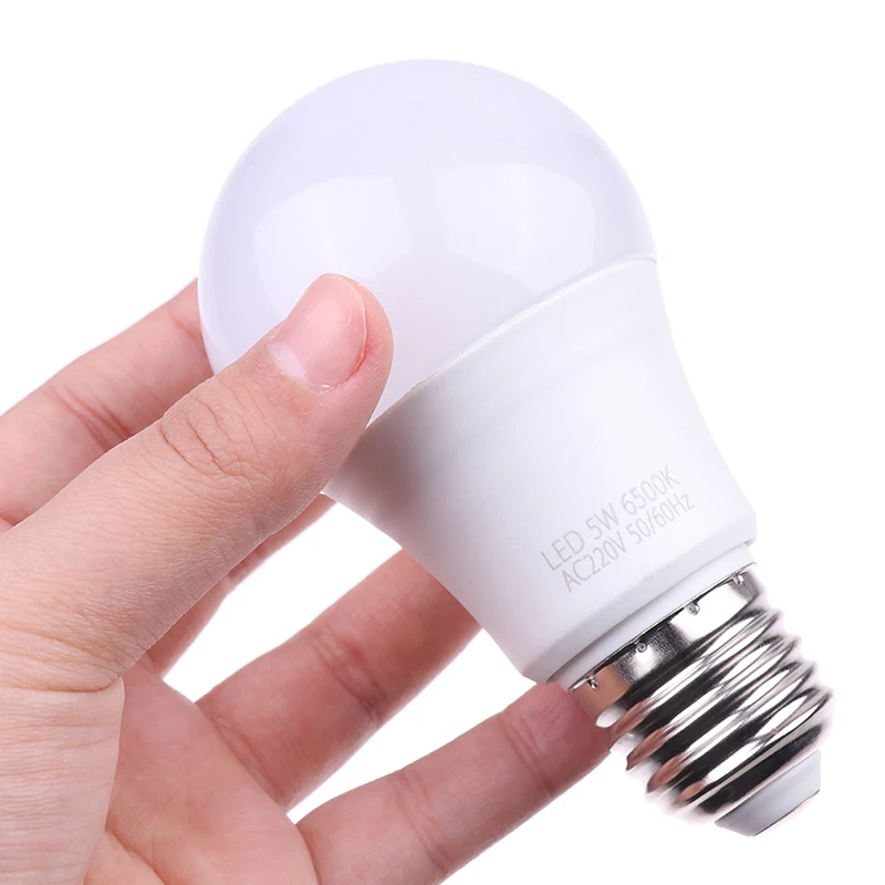 AC220V E27 PIR Motion Sensor Lamp 5W 9W 15W LED Bulb With Motion Sensor Infrared Radiation Motion Detector Night Light Replace