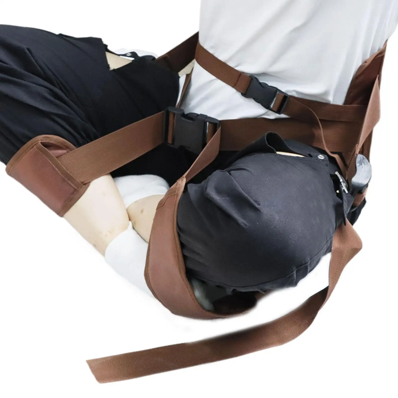 

Lower Back Support Belt Keeps Back Straight Belt Adjustable Meditation Comfortable Portable Harness For Women Spine Fitness Yoga