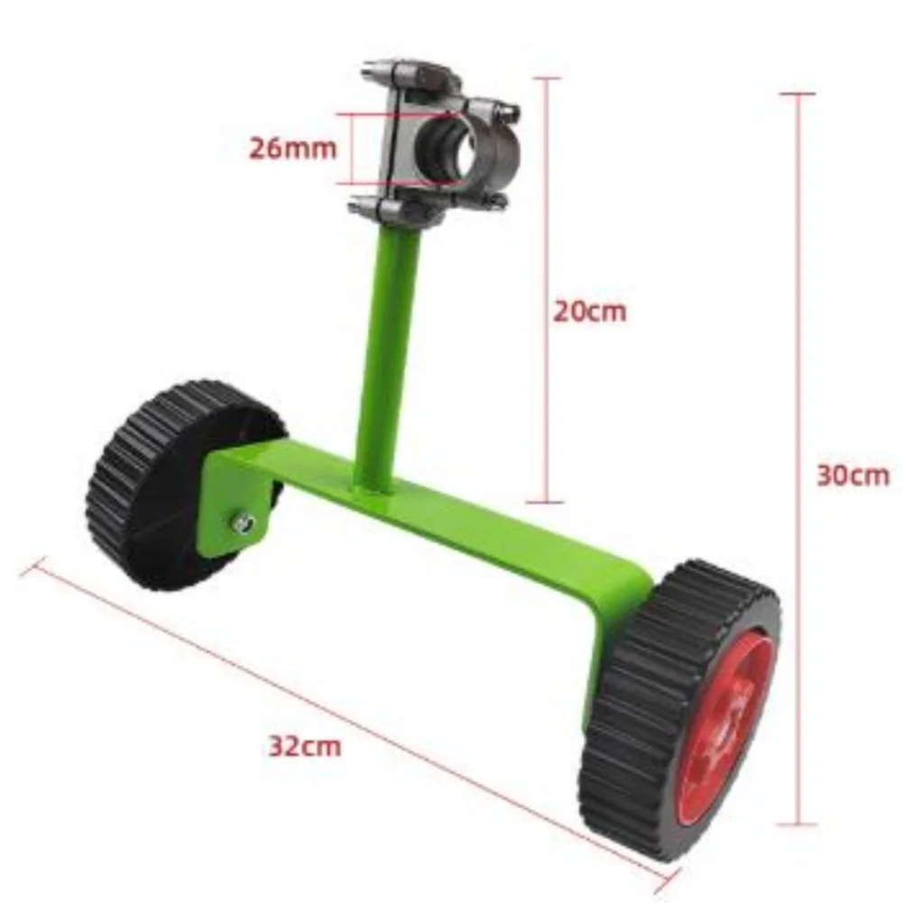 Mower Assistance Wheel Lawn Cutting Wheel Wear-resistant Rubber Adjustable Components For Lawn Cutting Machines