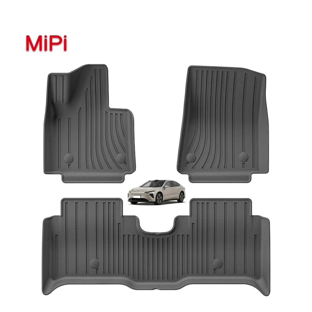 Custom Custom Wholesale Cheap Car Floor Mat for NIO ET7 2024 3D TPE Car Mats Waterproof Non-slip Carpet Auto Interior Accessorie