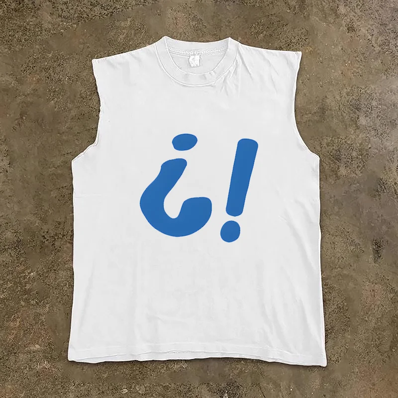 No- Sleeve Pure Color Men's Vest Bottoming Shirt Charitable Fund-Raising Late Wind Sensation Upward Hero UPUPXIA Casual Summer