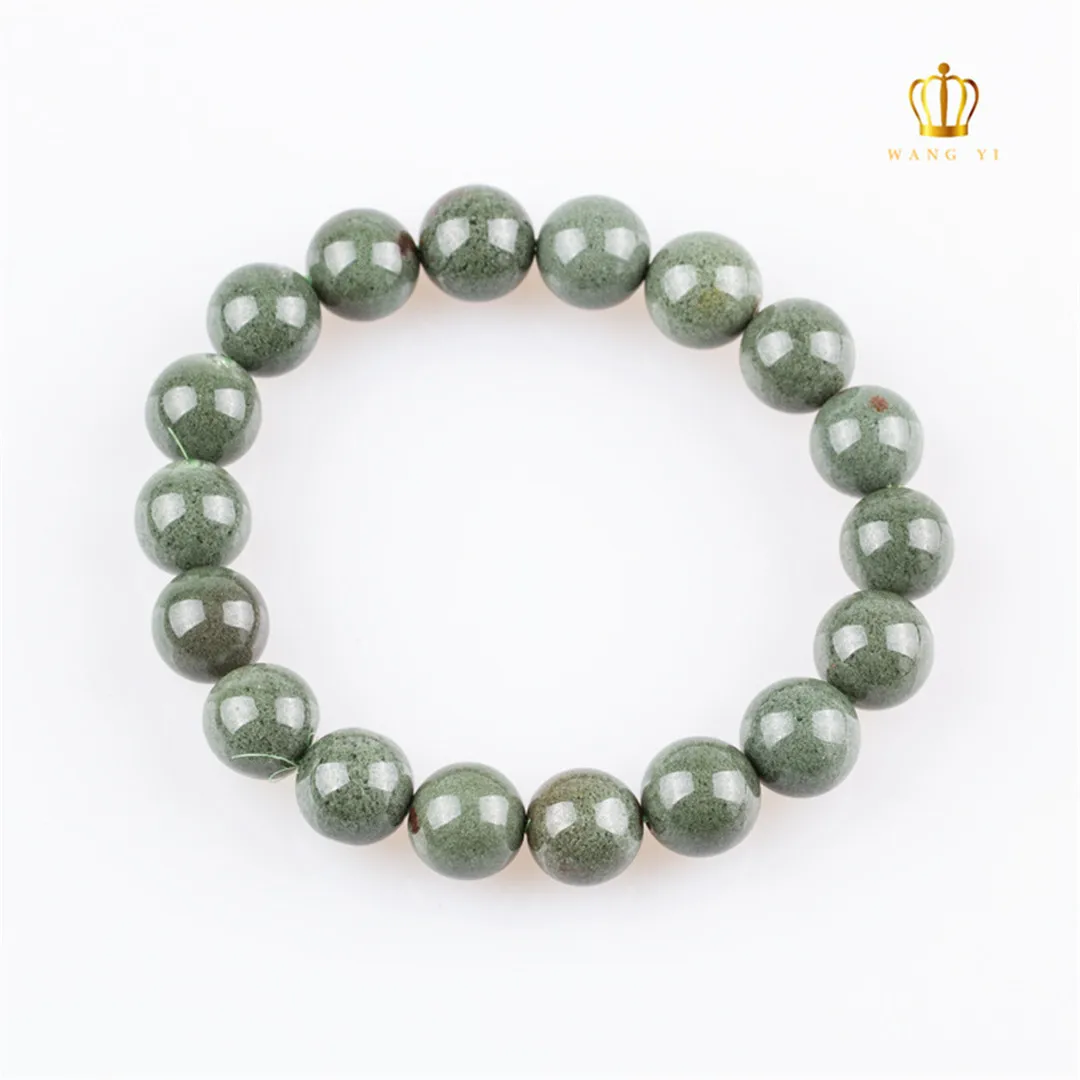 Top Natural Green Phantom Quartz Bracelet Jewelry For Women Men Wealth Gift Reiki Crystal Gemstone Beads Strands AAAAA 7-14mm