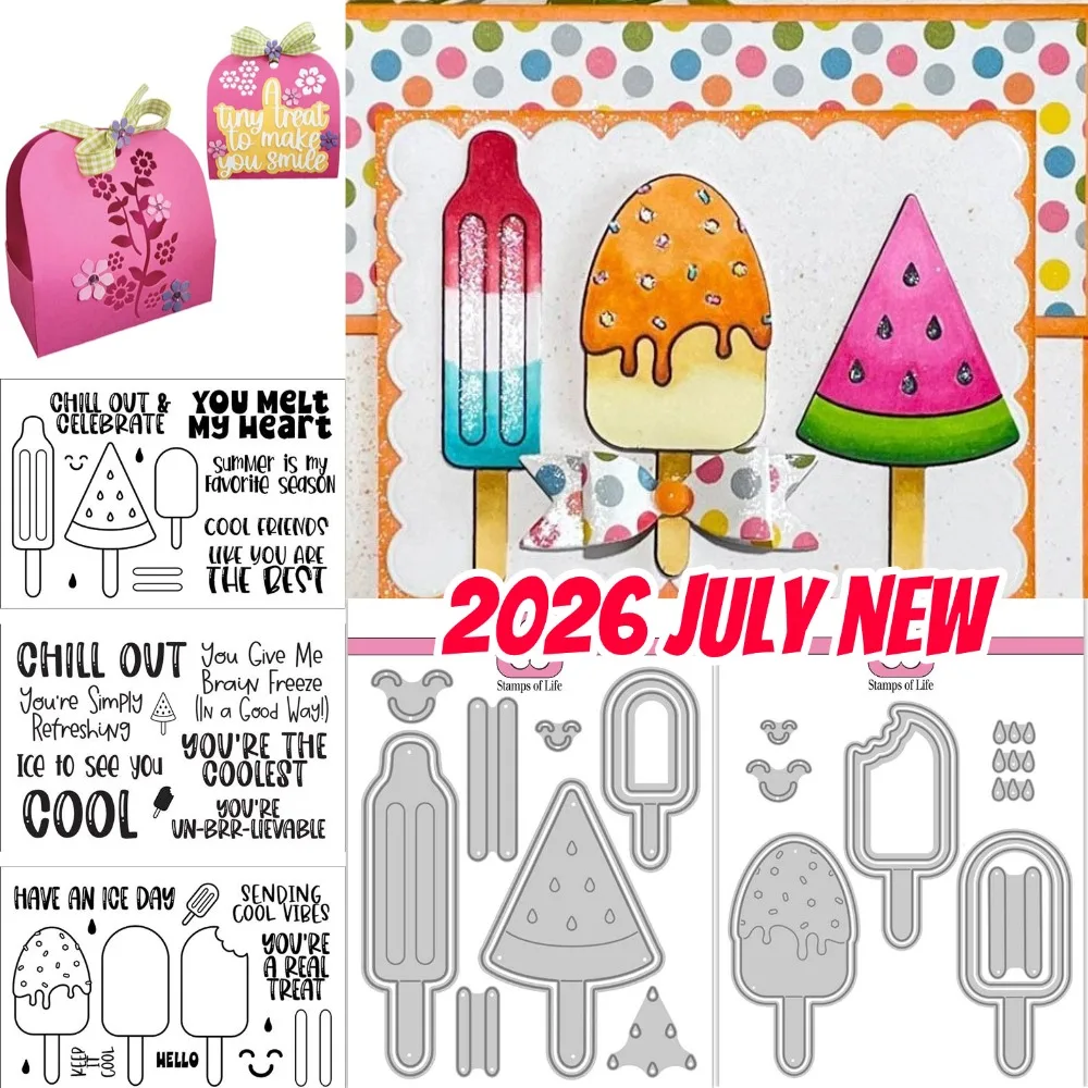 Peeled Banana 2026 New Cutting Dies Scrapbook Diary Decoration Stencil Embossing Template DIY