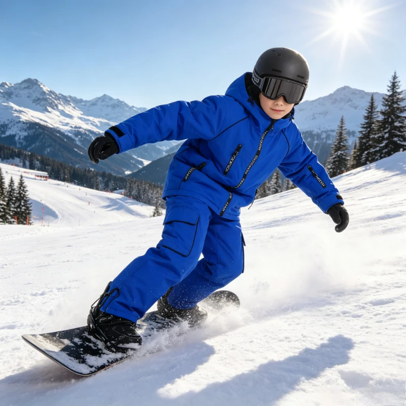 New Kids Ski Suit Boys Girls Warm Thicken Waterproof Windproof Snowboard Jacket Pants Set Winter Outdoor Snow Clothes Children New Kids Ski Suit Boys Girls Warm Thicken Waterproof Windproof Snowboard Jacket Pants Set Winter Outdoor Snow Clothes Children