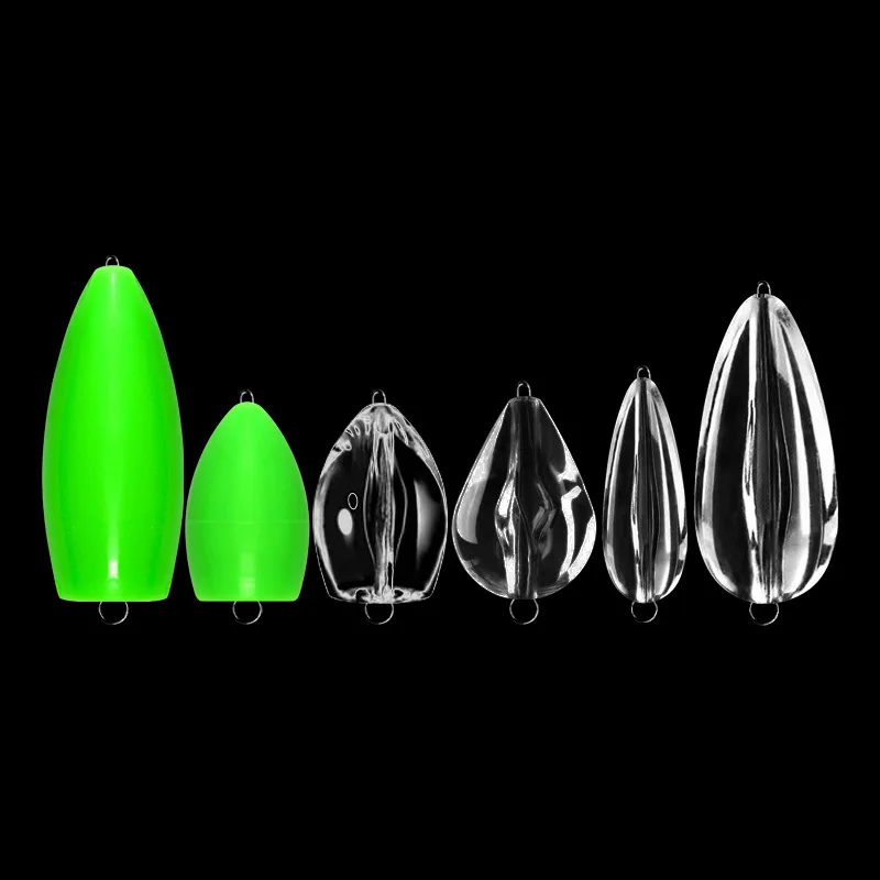 5pcs Floating / Sinking Bobber 3.2-12g Fishing Easy-Throw Fishing Sinker Fly Lure Accessory