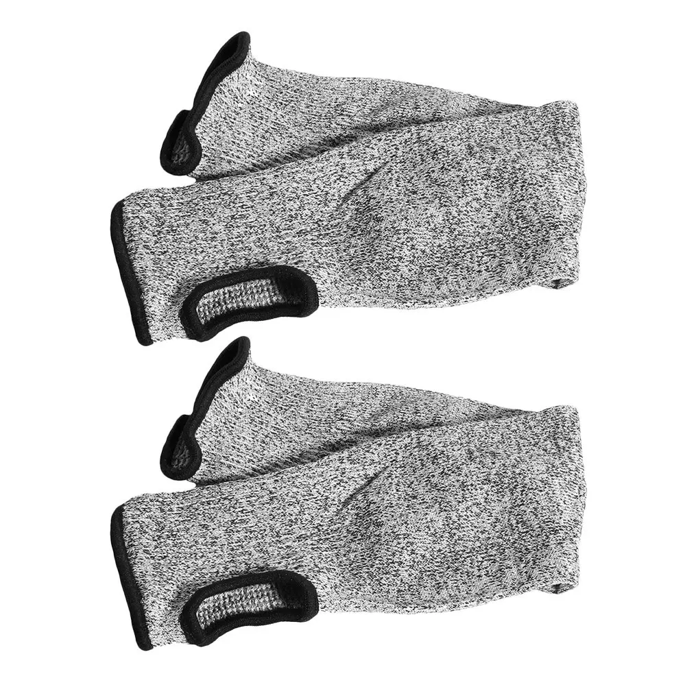

1 Pair Cut Resistant Arm Protector Anti-Scratch Security Sleeve Lightweight Breathable Sleeve with Thumb Slot for Outdoor Work