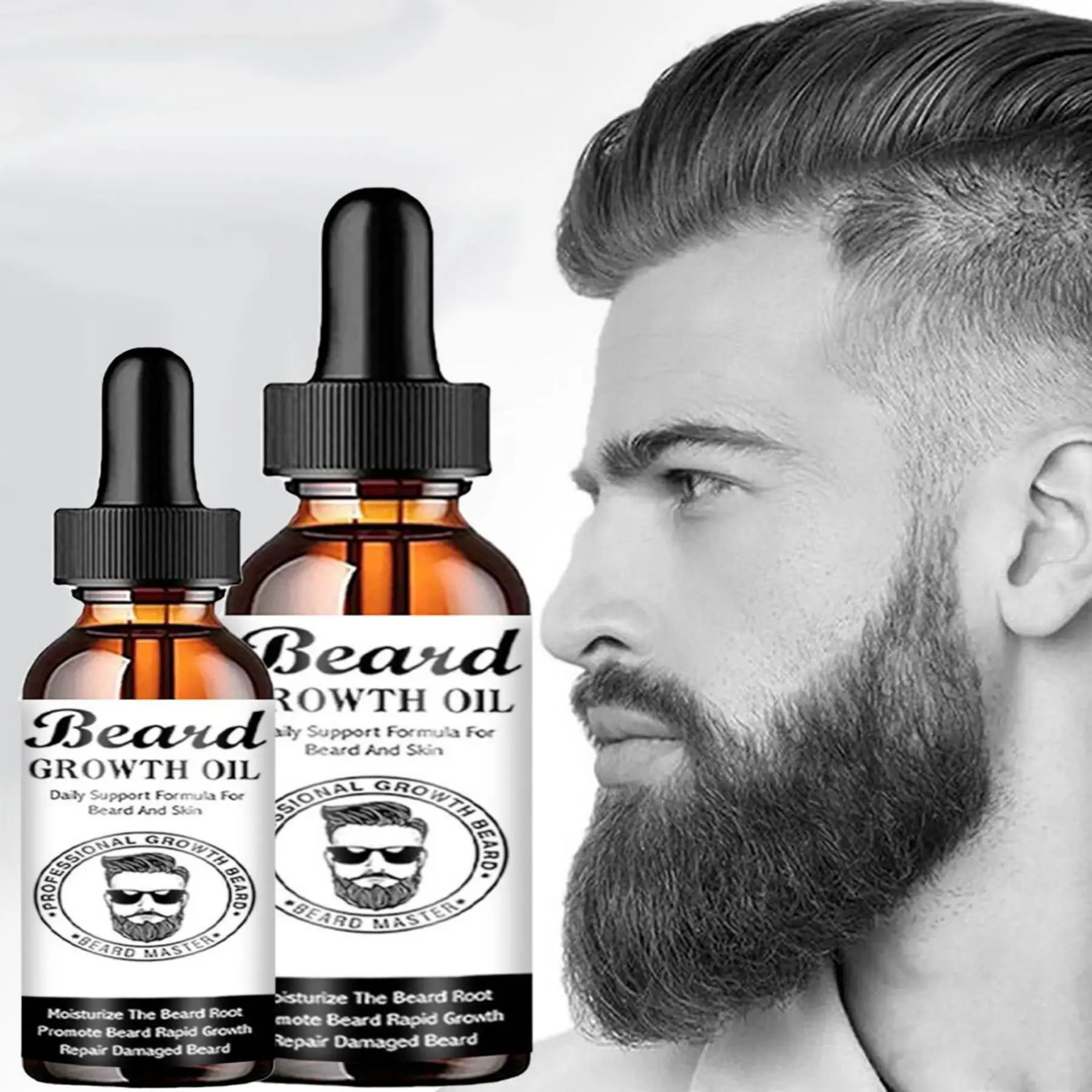 

Beard Growth Enhancer Beard Leave-in Conditioner Restore Natural Moisture And Soften Your Beard To Prevent