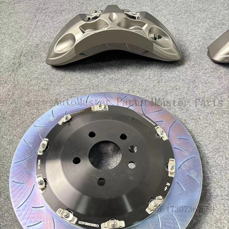 

High-performance Racing Brake Big Brake Kit 6 Piston 6 Pot 380-405 mm Brake Caliper Cover Floating Screw for S4 B8 B9 RS4