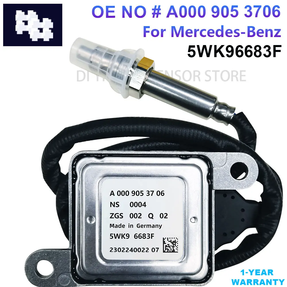 A0009053706 5WK96683F Original New Nitrogen Oxide Sensor Nox Sensor for Mercedes Benz GL350 13-16 3.0L ML250 2009-2010 2.1L