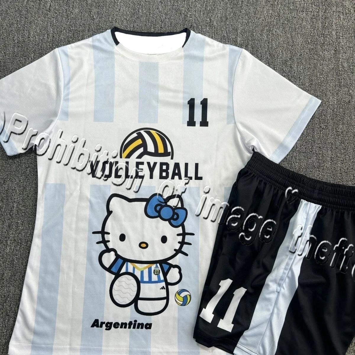 

25 Summer Cool Shirt Katie Cat Shirt Set Men's and Women's Sports Short Sleeved Shorts 3D Printed Versatile Quick Drying Set