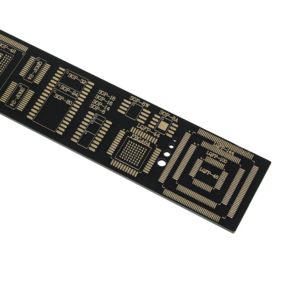 PCB Ruler 15cm/20cm/25cm PCB Reference Ruler Diy Kit for Electronic Engineers Multi-functional Measuring Tool