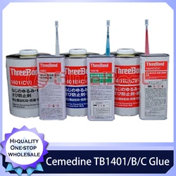 ThreeBond TB1401/B/C Removable Thread Locker Anaerobic Screw Red Green Curing Agent TB-1401 Original Product